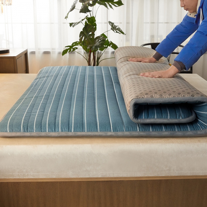 91家纺网 家纺一手货源 找家纺 丽诺床垫 2020新款新-粗麻床垫 小优雅