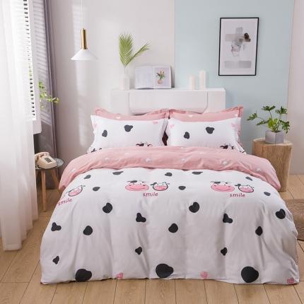 91家纺网 家纺一手货源 找家纺 （总）星期三家纺 2020春夏新款13372四件套（加老板微信有会员价）