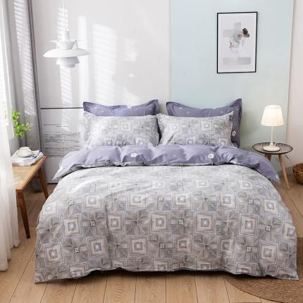 91家纺网 家纺一手货源 找家纺 （总）星期三家纺 2020春夏新款13372四件套（加老板微信有会员价）