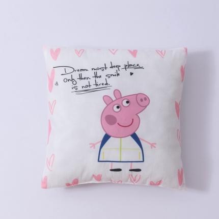 91家纺网 家纺一手货源 找家纺 博笔熊 2020新款赠品抱枕 小猪佩琪-1