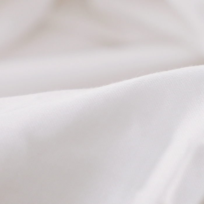 91家纺网 家纺一手货源 找家纺 全棉纯棉60S贡缎长绒棉绣花四件套纯色双拼色60支刺绣-本白