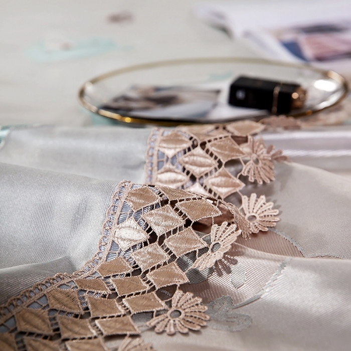 91家纺网 家纺一手货源 找家纺 朗莎家纺 600D冰丝色织提花冰丝席三件套 豆豆熊