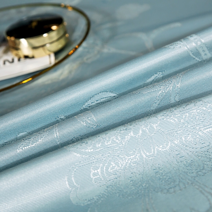 91家纺网 家纺一手货源 找家纺 朗莎家纺 600D冰丝色织提花冰丝席三件套 花间细雨-绿