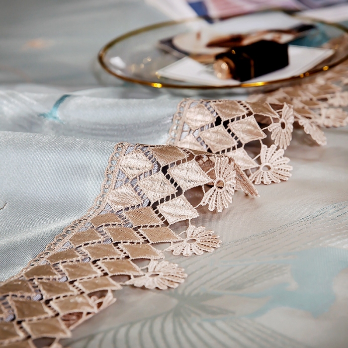 91家纺网 家纺一手货源 找家纺 朗莎家纺 600D冰丝色织提花冰丝席三件套 麋鹿