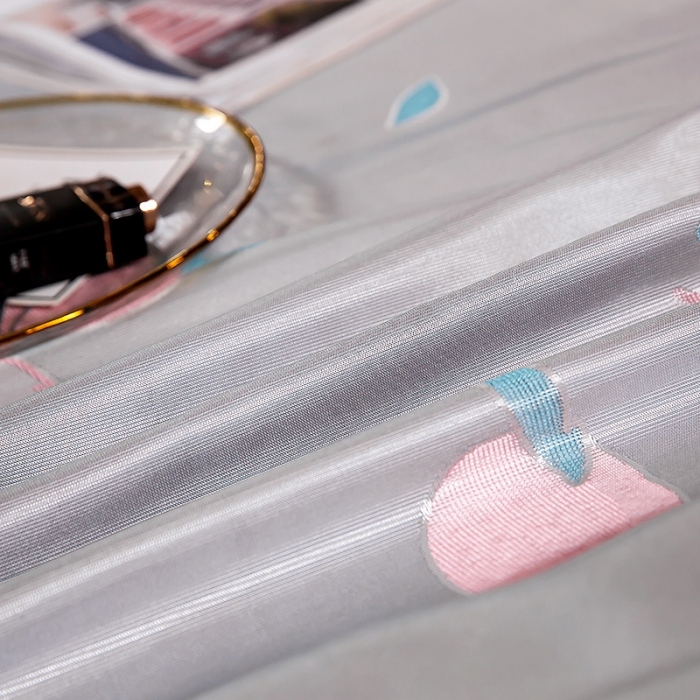 91家纺网 家纺一手货源 找家纺 朗莎家纺 600D冰丝色织提花冰丝席三件套 蜜桃之恋