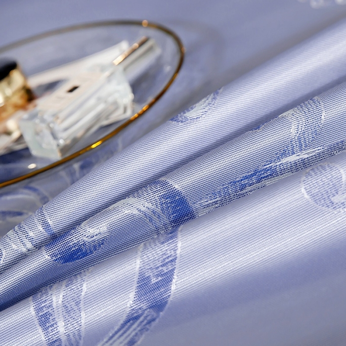 91家纺网 家纺一手货源 找家纺 朗莎家纺 600D冰丝色织提花冰丝席三件套 欧若拉