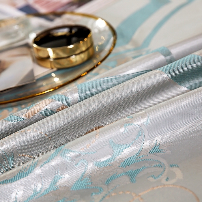 91家纺网 家纺一手货源 找家纺 朗莎家纺 600D冰丝色织提花冰丝席三件套 情树