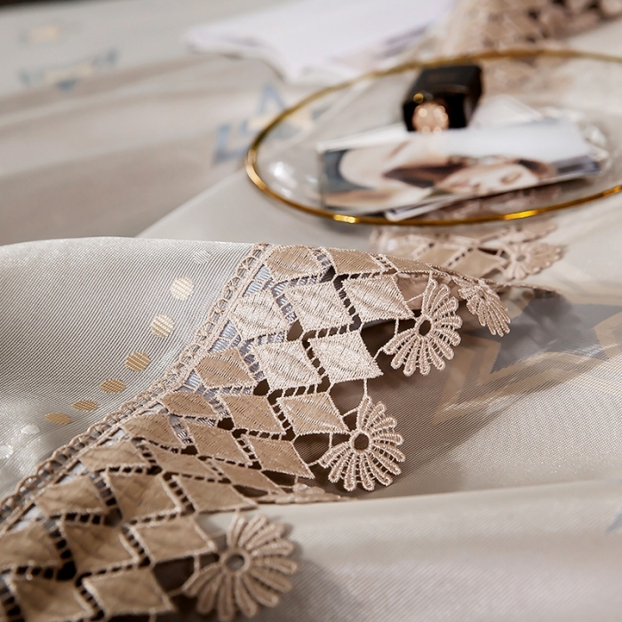 91家纺网 家纺一手货源 找家纺 朗莎家纺 600D冰丝色织提花冰丝席三件套 星语驼