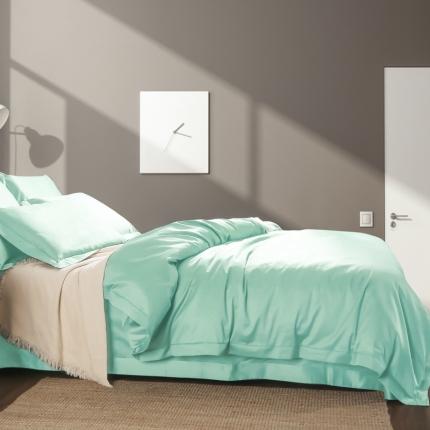 91家纺网 家纺一手货源 找家纺 （总）十九色 2024新款50*50纯色埋线款四件套