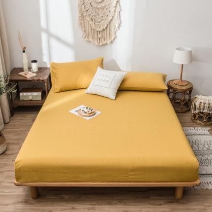 91家纺网 家纺一手货源 找家纺 （总）佳梦达 2020新款色织全棉水洗双拼单床笠