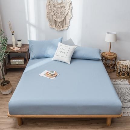 91家纺网 家纺一手货源 找家纺 （总）佳梦达 2020新款色织全棉水洗双拼单床笠