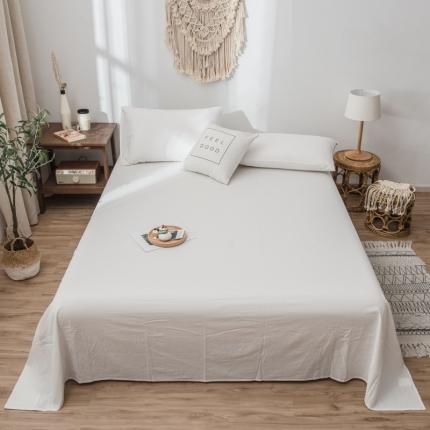 91家纺网 家纺一手货源 找家纺 （总）佳梦达 2020新款色织全棉水洗双拼单床单