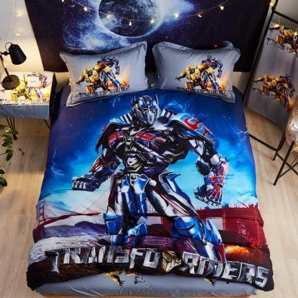 （总）艺家源 2020新品13376大版卡通四件套大黄蜂系列