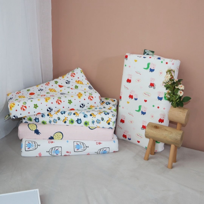 91家纺网 家纺一手货源 找家纺 （总）伟邦 2020新款针织全棉儿童乳胶枕