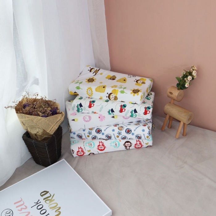 91家纺网 家纺一手货源 找家纺 （总）伟邦 2020新款针织全棉儿童乳胶枕