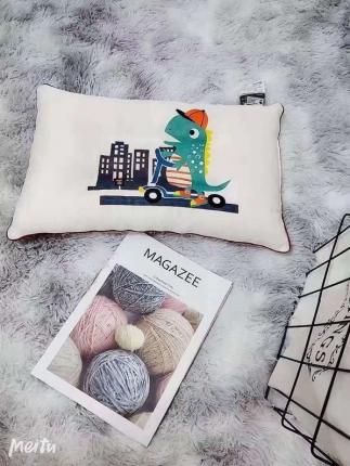 （总）佳梦达 2020新款儿童乳胶颗粒枕30*50cm背景2