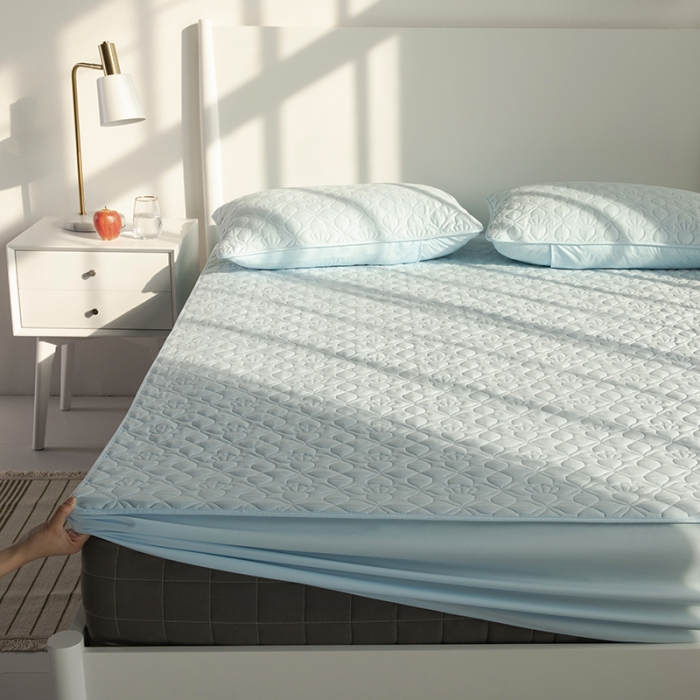 91家纺网 家纺一手货源 找家纺 （总）豪选家纺 2025新款纯棉床罩席保护套床垫夹棉床笠