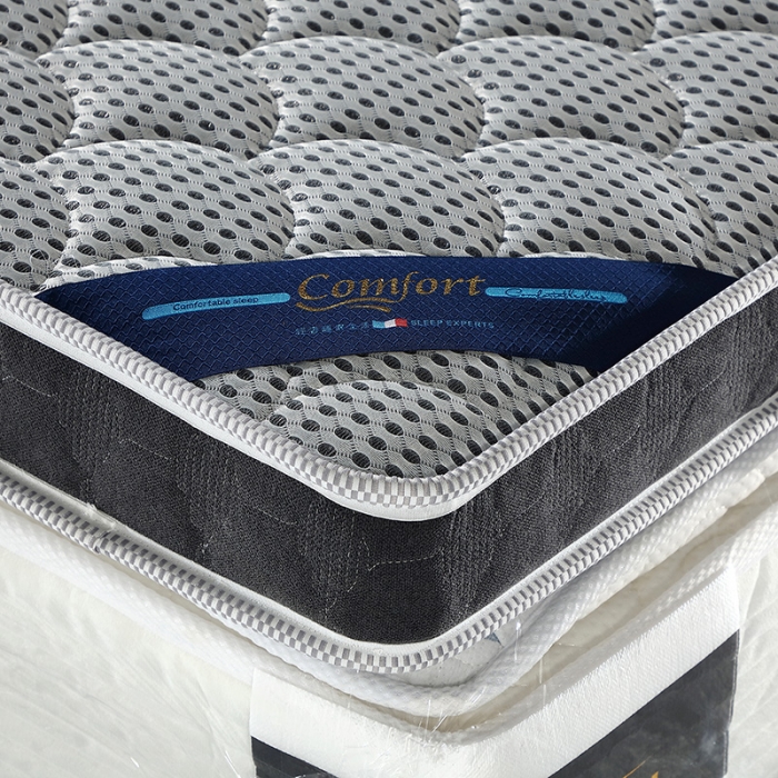 91家纺网 家纺一手货源 找家纺 顺丰包邮时奥家纺 2020新款4D黑科技乳胶椰棕垫 4D浅灰