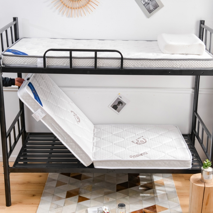 91家纺网 家纺一手货源 找家纺 顺丰包邮时奥家纺 2020新款宿舍乳胶椰棕床垫 S19-1