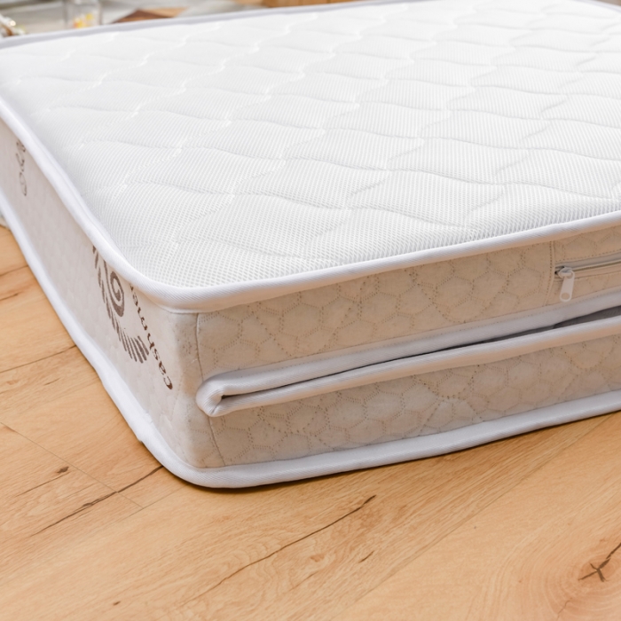 91家纺网 家纺一手货源 找家纺 顺丰包邮时奥家纺 2020新款宿舍乳胶椰棕床垫 S19-1