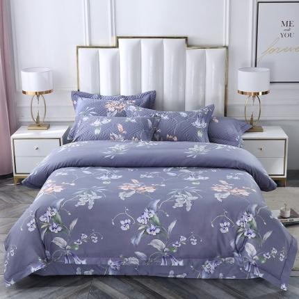 91家纺网 家纺一手货源 找家纺 （总）OL新款13372全棉床盖夹棉四件套活性印染居家套件