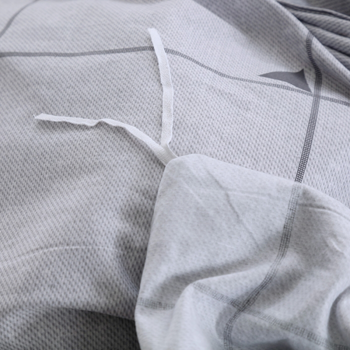 91家纺网 家纺一手货源 找家纺 OL新款13372全棉床盖夹棉四件套活性印染居家套件悄悄爱