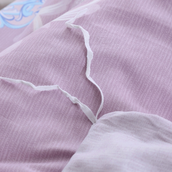 91家纺网 家纺一手货源 找家纺 OL新款13372全棉床盖夹棉四件套活性印染居家套件欧式风情