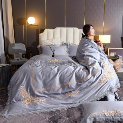 91家纺网 家纺一手货源 找家纺 （总） 唐人居 2025新款50支长绒棉四件套