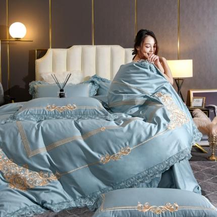 （总） 唐人居 2025新款50支长绒棉四件套