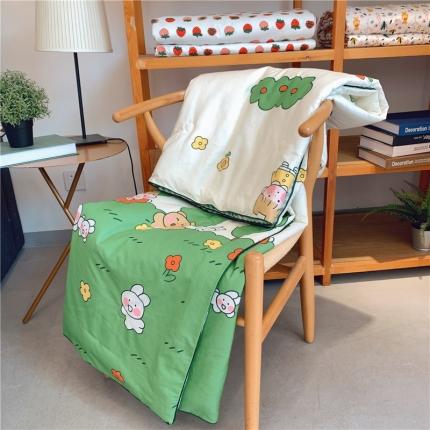 91家纺网 家纺一手货源 找家纺 （总）眠屿 2020新款全棉印花夏被