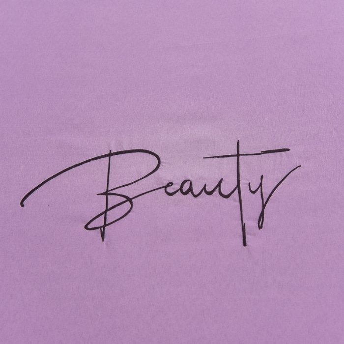 91家纺网 家纺一手货源 找家纺 金米诺 2020新款双层绣花床裙 紫色