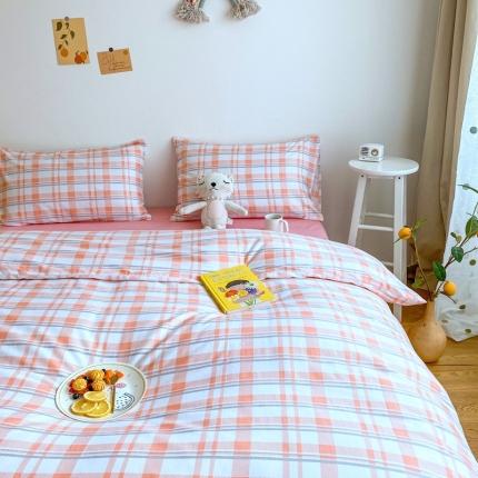 91家纺网 家纺一手货源 找家纺 （总）星期八 2020新款全棉13070亲子四件套系列