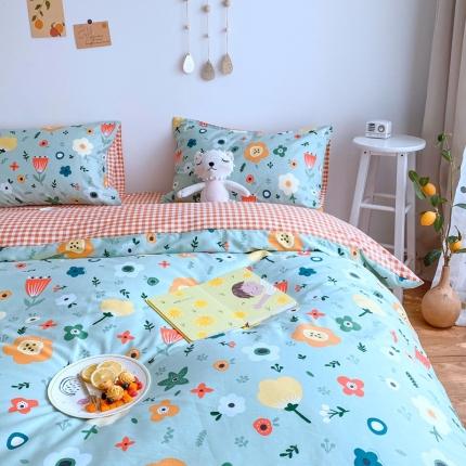 91家纺网 家纺一手货源 找家纺 （总）星期八 2020新款全棉13070亲子四件套系列