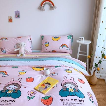 （总）星期八 2020新款全棉13070亲子四件套系列