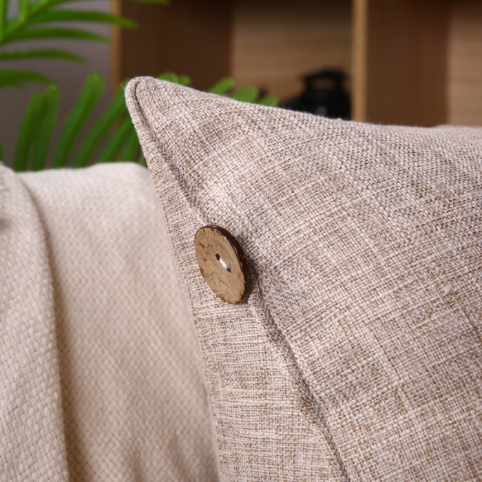 91家纺网 家纺一手货源 找家纺 2020新款棉麻三角靠垫 双人加长床头靠垫软包沙发靠枕抱枕