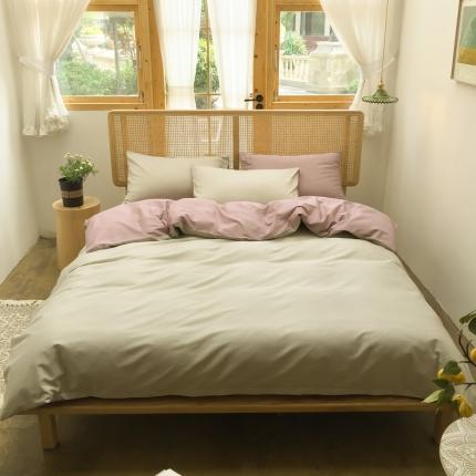 91家纺网 家纺一手货源 找家纺 （总）雲归梦 2020新款北欧风纯色全棉四件套