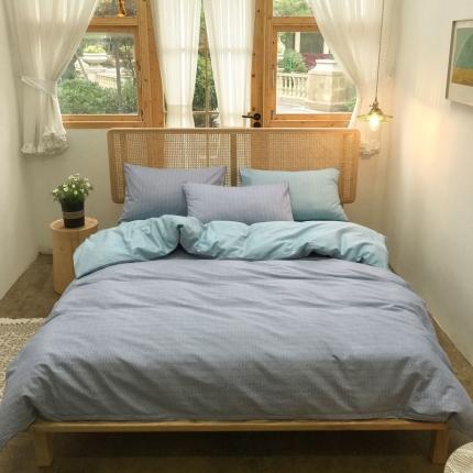 91家纺网 家纺一手货源 找家纺 （总）雲归梦 2020新款北欧风纯色全棉四件套