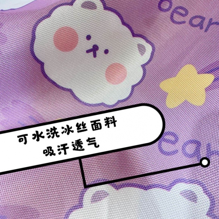 91家纺网 家纺一手货源 找家纺 伟邦枕芯2020新冰丝儿童乳胶枕44*27cmBear小绵羊