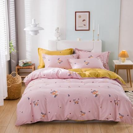 91家纺网 家纺一手货源 找家纺 （总）星期三家纺 2020春夏新款13372四件套（加老板微信有会员价）