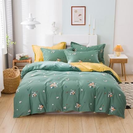 91家纺网 家纺一手货源 找家纺 （总）星期三家纺 2020春夏新款13372四件套（加老板微信有会员价）