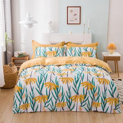 91家纺网 家纺一手货源 找家纺 星期三家纺 2020春夏新款13372四件套（加老板微信有会员价） 南风