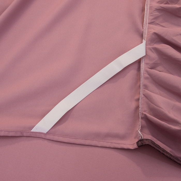 91家纺网 家纺一手货源 找家纺 金米诺 2020加厚韩版花边水洗棉磨毛四件套 典雅莎