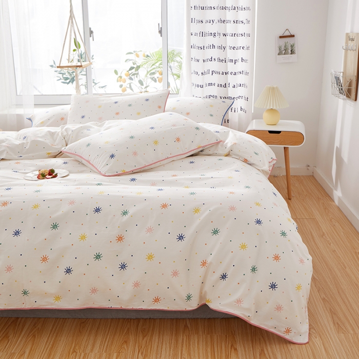 91家纺网 家纺一手货源 找家纺 （总）一米阳光 2020新款炫彩系列四件套