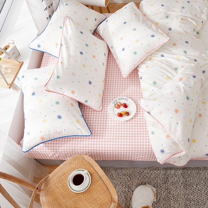 91家纺网 家纺一手货源 找家纺 （总）一米阳光 2020新款炫彩系列四件套