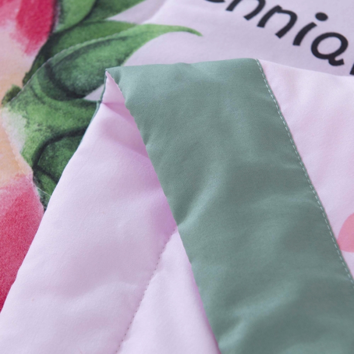 91家纺网 家纺一手货源 找家纺 一米阳光 2020新款大版水洗夏被 草莓