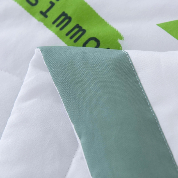 91家纺网 家纺一手货源 找家纺 一米阳光 2020新款大版水洗夏被 翠梨