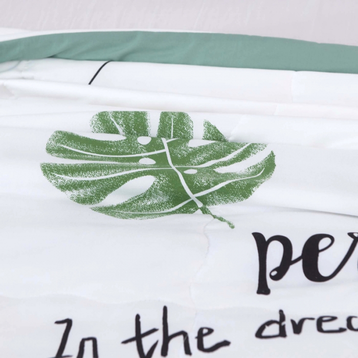 91家纺网 家纺一手货源 找家纺 一米阳光 2020新款大版水洗夏被 枫叶情