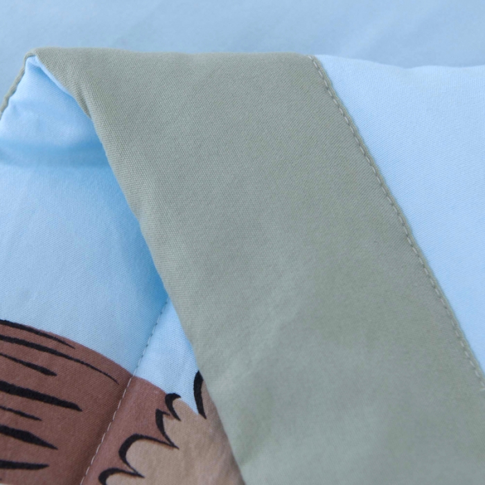 91家纺网 家纺一手货源 找家纺 一米阳光 2020新款大版水洗夏被 蘑菇