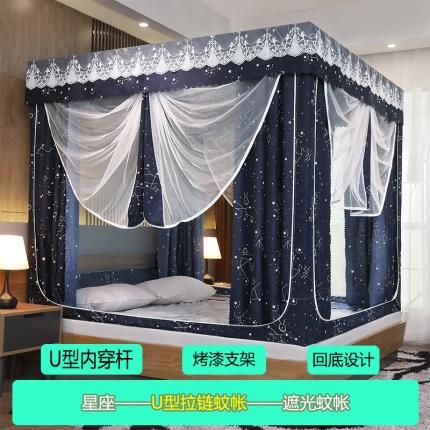 91家纺网 家纺一手货源 找家纺 （总）迪凡保罗 2025新款5835遮光帘坐床蚊帐