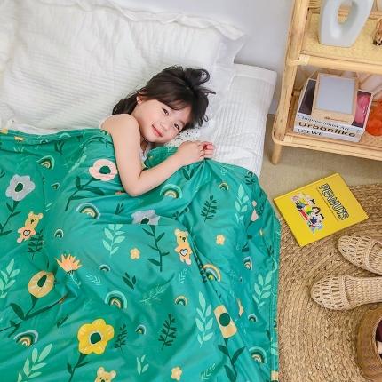 （总）星期八 2020新款ins卡通针织凉感毯